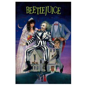 Beauty And The Beast By Frank Frazetta Blacklight Poster 165